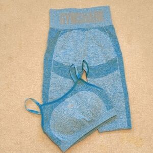 Gymshark High-waisted Legging And Bra Top Sz.S